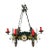 French Gothic Style Wrought Iron 6 Arms Rectangular Chandelier or Pendant For Sale