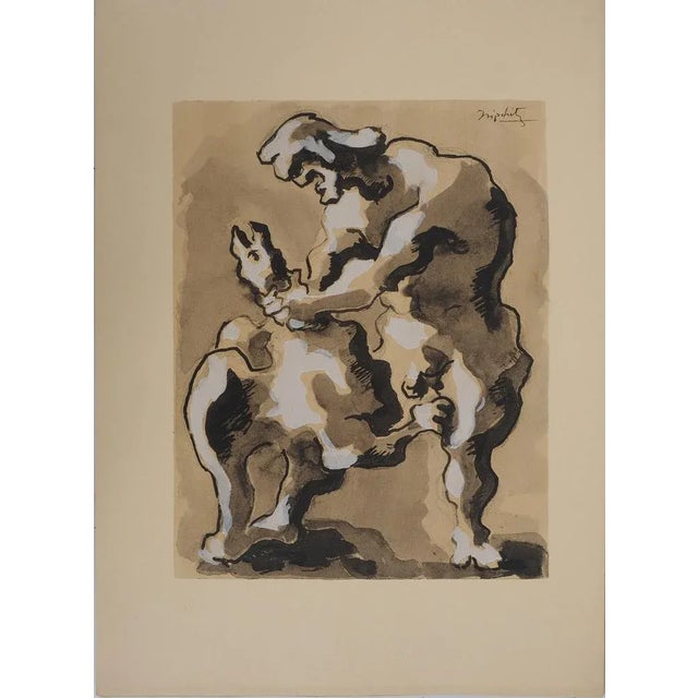 Modern Jacques Lipchitz, The Vulture, Original Lithograph For Sale - Image 3 of 6