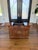 1970s Henredon Scene One Chinoiserie Campaign Slide-Top Dry Bar Cabinet in Mahogany, Circa 1978, Attributed For Sale - Image 5 of 15