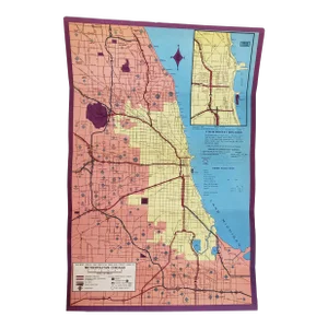 1965 Chicago, Illinois Map