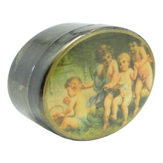 Vintage Japanese Lacquerware Box, 1960s For Sale