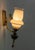 Neo-Classical Sconces in Brass & Glass, 1960s, Set of 2 For Sale - Image 10 of 13