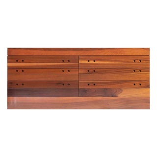 Canaletto Walnut Veneered Chest of Drawers, Italy, 1960s For Sale