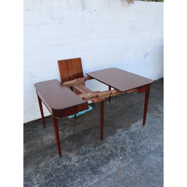 Inlay Extension Console Card Dinette Dining Extension Table 6322 For Sale - Image 17 of 18