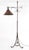 Arts & Crafts Mid 20th Century Arts & Crafts Iron & Mica Floor Lamp For Sale - Image 3 of 10