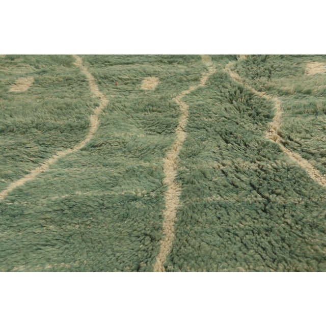 Early 21st Century Contemporary Beni Mrirt Moroccan Rug, 08'01 X 11'01 For Sale - Image 5 of 10