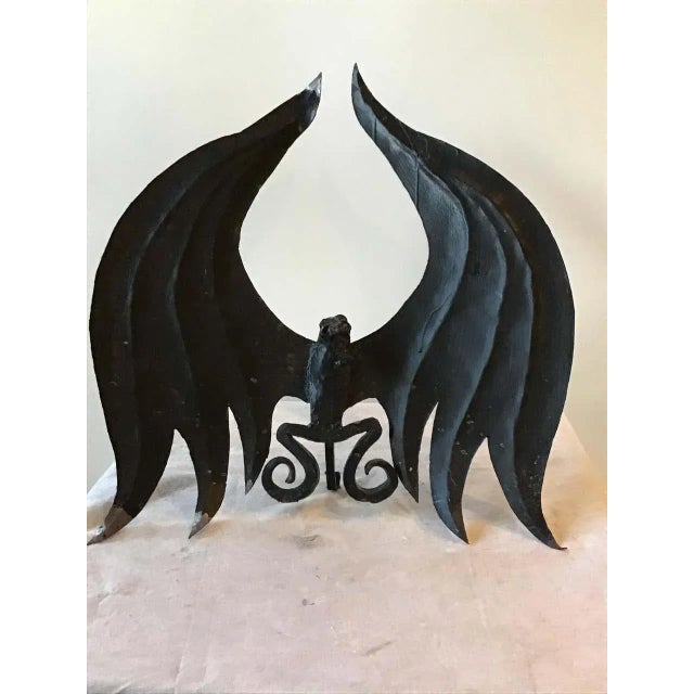 1920s Handmade Dragon Andirons For Sale In New York - Image 6 of 13