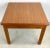 Vintage Modern Square Teak End Table For Sale - Image 9 of 13