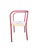 Scarlet Early 20th Century French Industrial Tubular Metal Armchair Chair Attributed to Rene Malaval For Sale - Image 8 of 8