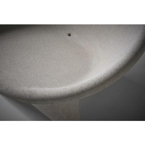 Cream Concrete Sphere Chairs, Italy, 1960s, Set of 2 For Sale - Image 8 of 11