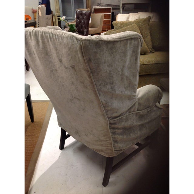 Lee Industries Washable Slipcover Wing Chair Chairish