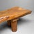 Japanese Organic Live Edge Side Table in Zelkova Wood, 1960s For Sale - Image 9 of 13