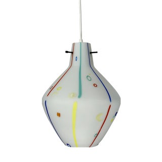 Mid-Century Modern Murano Glass Pendant Lamp, 1960s For Sale