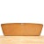 Mid Century Teak Curved Landscape Mirror For Sale In Los Angeles - Image 6 of 8