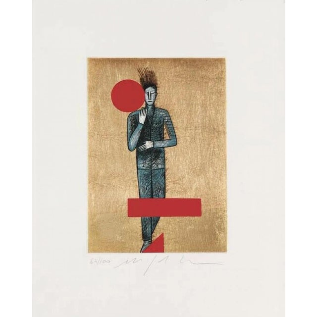 Artwork sold in perfect condition N.64/100 ex. Numbered and signed on the front. Printer: Arte 3, Milan. Publisher: Art of...