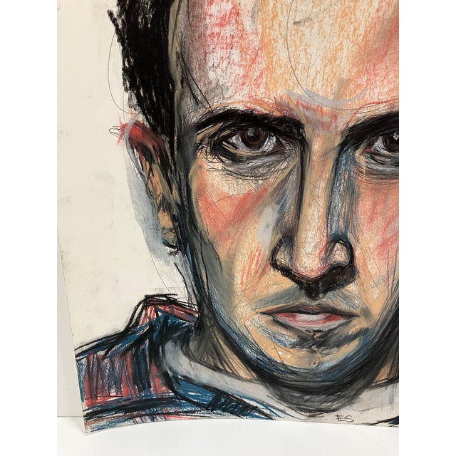1990s VIntage Original Portrait of Gen X by Evan Skladany For Sale - Image 5 of 5
