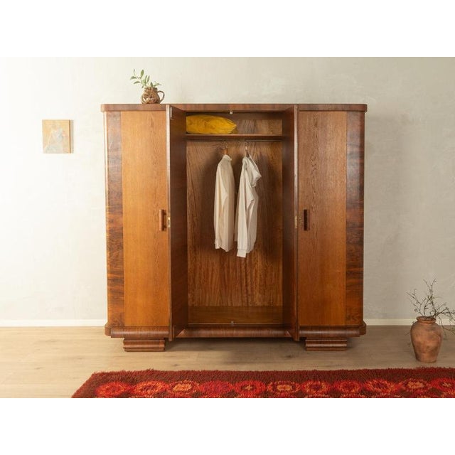 Vintage Art Deco Wardrobe For Sale - Image 4 of 14