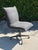 Restoration Hardware Distressed Canvas Swivel Desk Chairs, Set of 3 For Sale In Naples, FL - Image 6 of 13