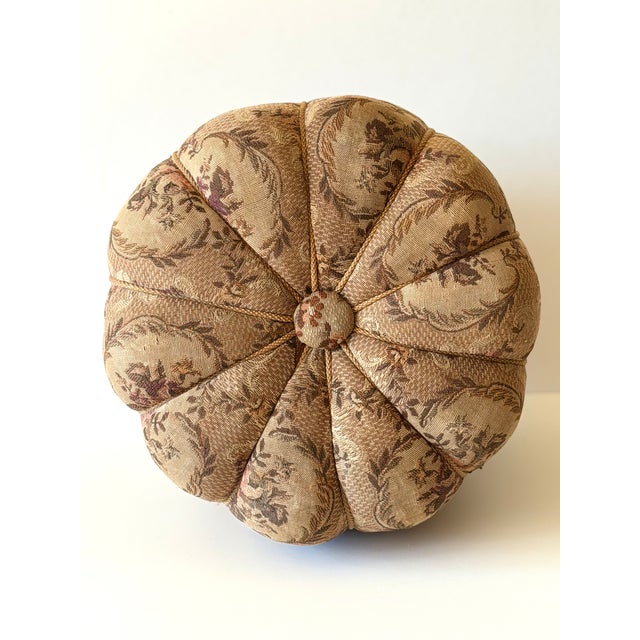Textile Ottoman by Jindrich Halabala for Cesky Nabytek, Former Czechoslovakia, 1956 For Sale - Image 7 of 18