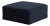 2020s Willow Navy Performance Velvet Ottoman For Sale - Image 5 of 5