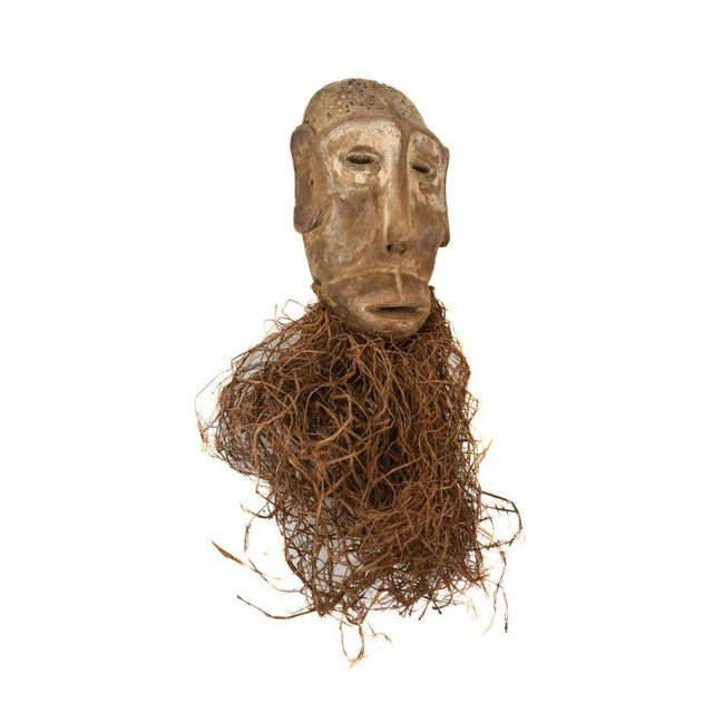 Early 20th Century Lega Bearded Mask For Sale In Denver - Image 6 of 8