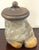 Faux Elephant Foot Humidor with Carved Hardwood Lid, Late 20th Century A highly unusual and sculptural faux elephant foot...