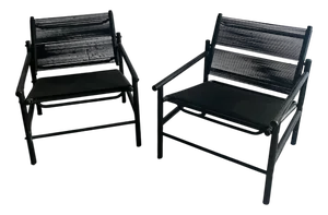 Spaghetti Lounge Chairs by Giandomenico Belotti for CMP Padova, 1980s, Set of 2