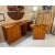 Brown Custom Made Buffet Credenza With Lighted Wine Bar and Hidden Bar Cart For Sale - Image 8 of 17