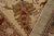 Textile Late 18th Century Antique Agra Rug in Gold With Green and Pink Floral Patterns For Sale - Image 7 of 7
