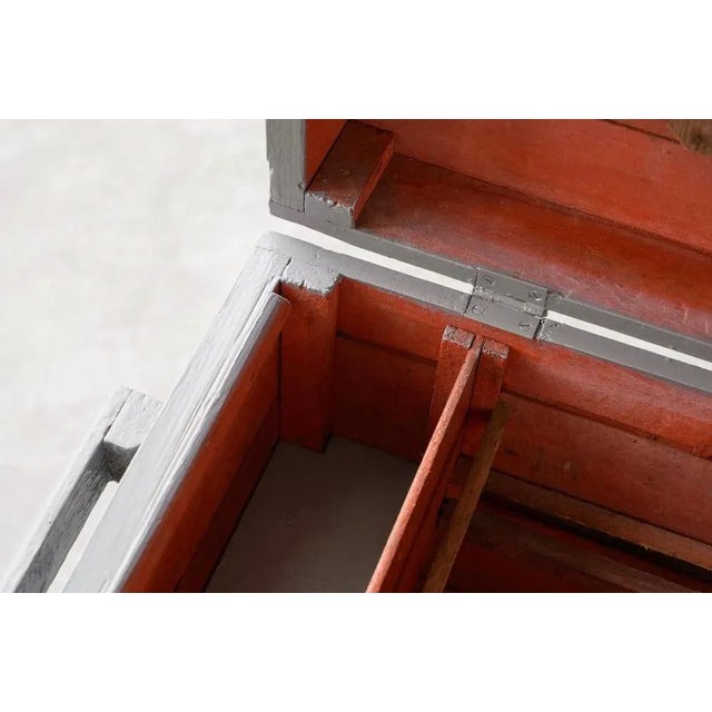 Dutch Carpenters Chest, 1960s For Sale - Image 9 of 13