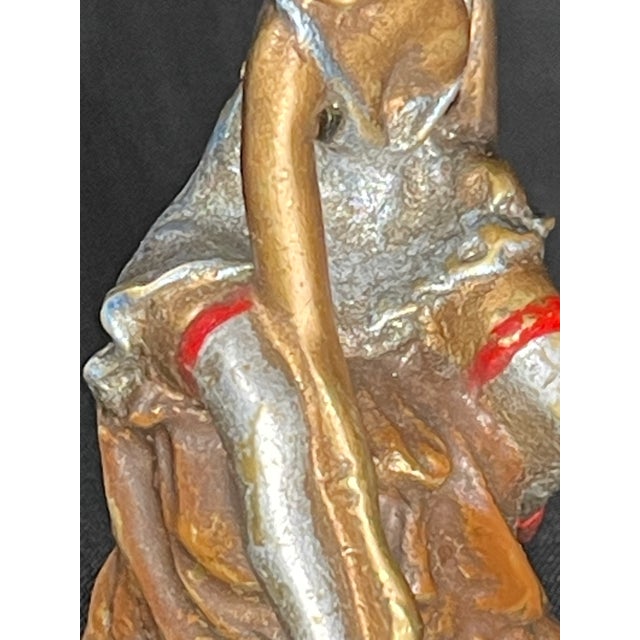 Metal Antique Karl Kauba Vienna Bronze Mechanical "Naughtie" Metamorphosis Figurine Kk For Sale - Image 7 of 13