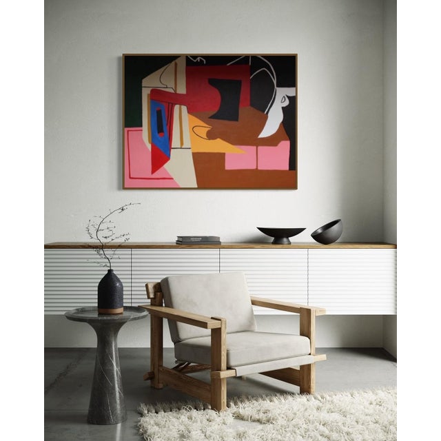 Bodasca, Abstract Geometric Forms No. 7, 2026, Acrylic on Canvas For Sale - Image 10 of 12