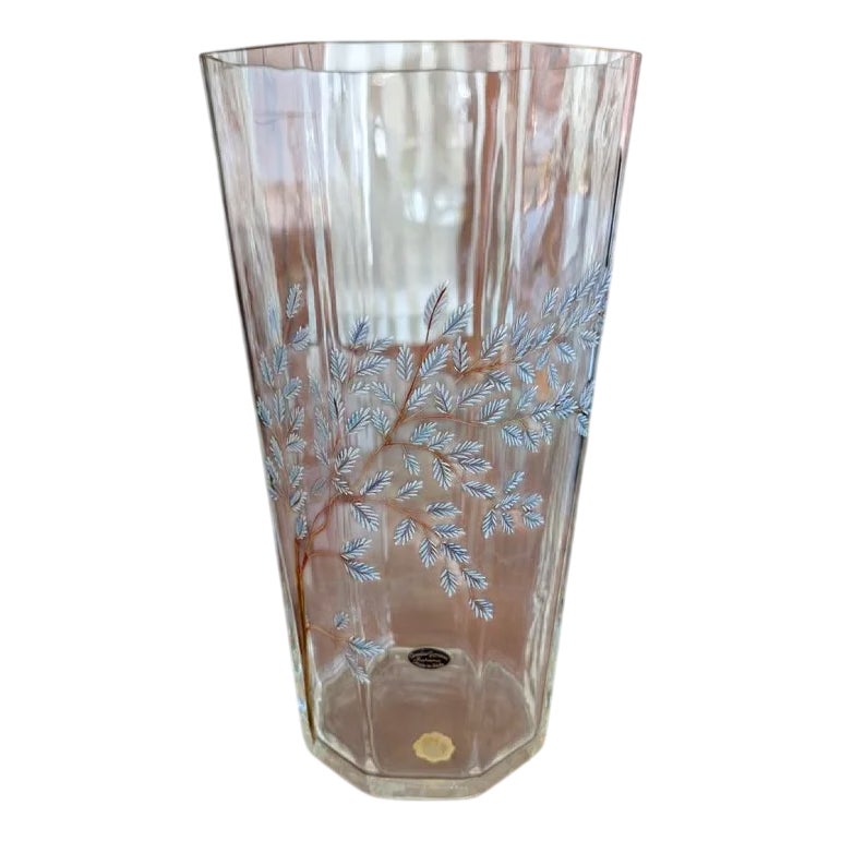 Vintage Murano Glass Vase by Giovanni Cenedese | Chairish