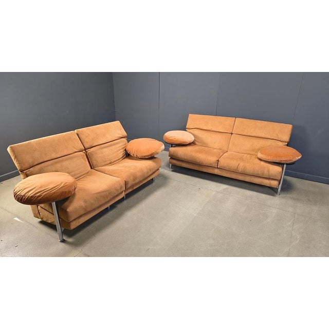 Arca Sofa Set by Paolo Piva for B&B Italia, 1980s, Set of 3 For Sale - Image 16 of 18