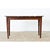 This French 19th century oak console table, formerly a display fixture in a bakery or butcher shop, becomes a versatile...