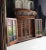 Complete antique Italian window unit made out of a mahogany like wood of it’s day. It features an operating transom on...