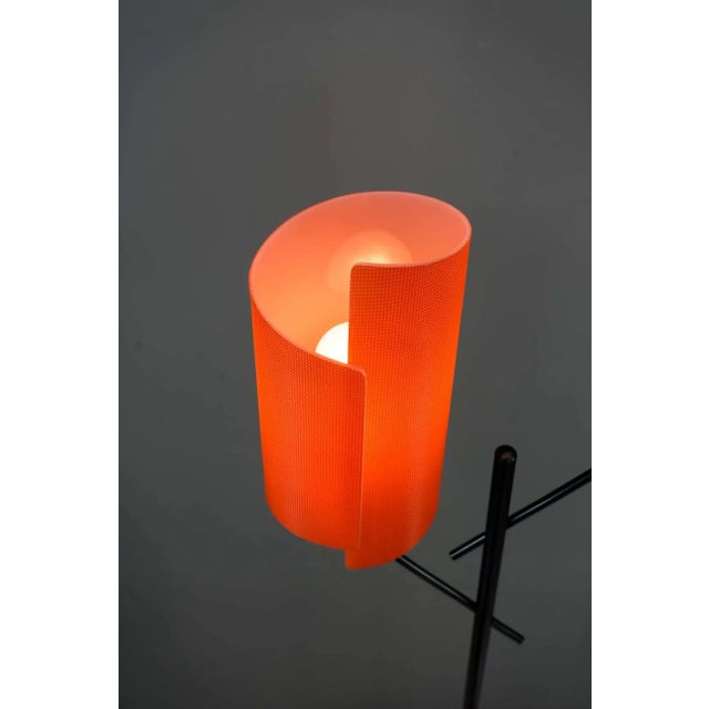 Black Italian Floor Lamp by Rupert Nikoll, 1960s For Sale - Image 8 of 18