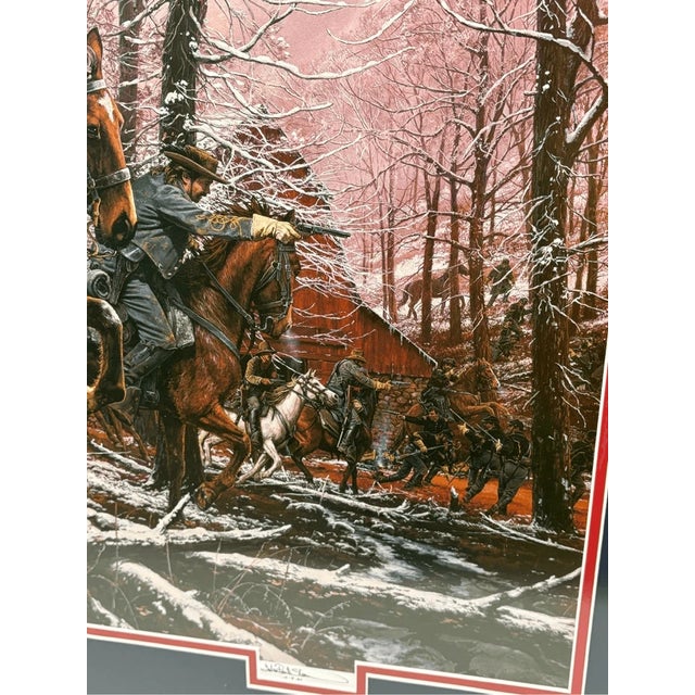 1980s John Paul Strain Signed Limited Edition Framed Print That Devil Forrest For Sale - Image 4 of 8