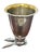 Vintage Gucci figural stirrup cup featuring a beautifully modeled rabbit or hare head with elongated ears, expressive...