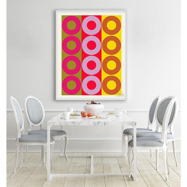 Contemporary Color Harmony Fine Art Print 40" X 50" by Liz Roache For Sale - Image 3 of 6