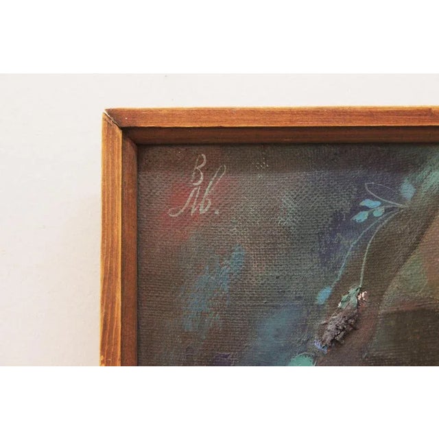 Avekina Valentina, Painting, 1992, Oil on Canvas, in Very Good conditions. Designed 1990 to 1999 This piece has an...