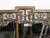 Mid 20th Century Mid 20th Century English Painted Mirror with Carved Crest and Chinoiserie Inspired Motifs For Sale - Image 5 of 10