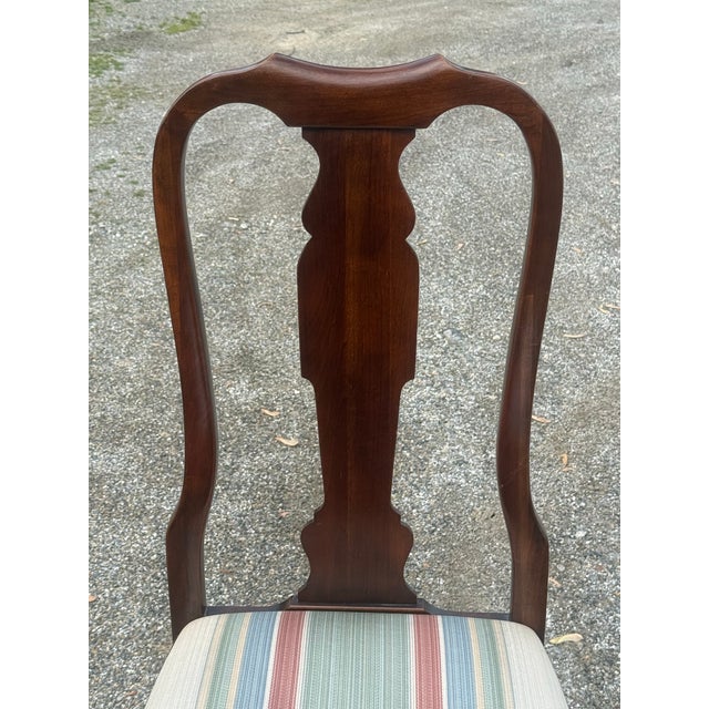 Wood Vintage Pennsylvania House Queen Anne Dining Chairs - A Pair For Sale - Image 7 of 10