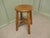 Wood Victorian Farmhouse Kitchen Stools in Elm, Set of 4 For Sale - Image 7 of 9