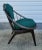 Beautiful mid century peacock hoop chair by Ib Kofod-Larsen for Selig. This chair has a stunning spindle back and graceful...