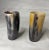 Early 20th Century Pair of Rustic European Horn Vases For Sale - Image 5 of 12