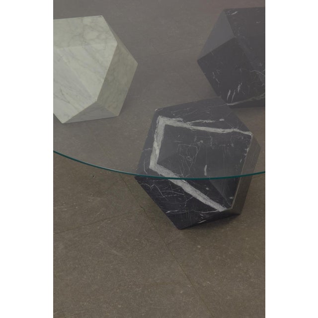Massimo Vignelli Space Age Marble Coffee Table by Massimo Vignelli, 1970s For Sale - Image 4 of 15