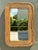 Boho Chic Vintage Tagged Gabriella Crespi Pencil Reed Mirror For Sale - Image 3 of 12