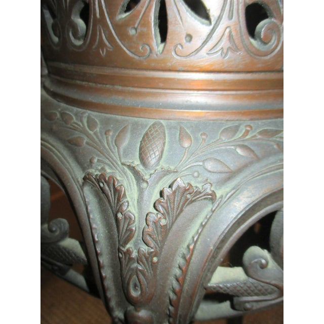 Bronze Grand Tour Pompeii Table or Pedistal 19th Century For Sale - Image 8 of 9