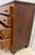 19th Century American Empire Figured Wood Four-Drawer Chest of Drawers Flame Mahogany For Sale - Image 12 of 12